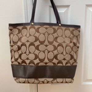 Coach Large Tote Bag